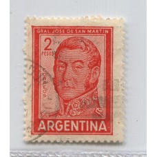 ARGENTINA 1959 GJ 1134 EL 2 PESOS CARA RAYADA DE PERFECTA CONDICION LUJO Y RARA U$ 250